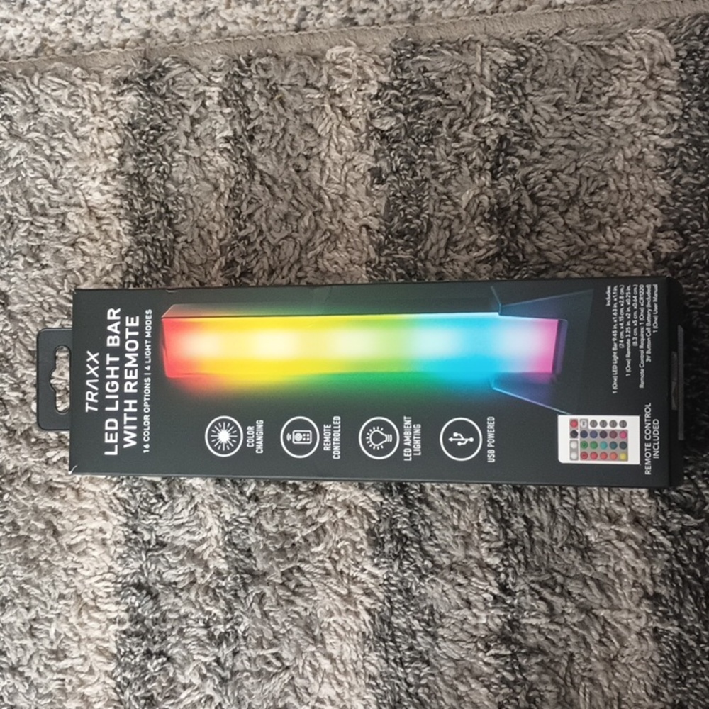 Led Light Bar With Remote